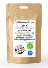 ZMA - 720 Tabletten - Zink Magnesium Vitamin B6 - MADE IN GERMANY - LABORGEPRFT