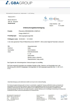 Pflanzlicher BRENNNESSEL KOMPLEX - 360 Filmtabletten vegi Entwsserungstabletten - HCHSTE DOSIERUNG