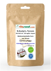N-Acetyl L-Tyrosin NALT 500mg - 320 vegetarische Kapseln