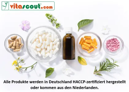 Vitascout Schwarzk�mmel�l Komplex – 500 Softgel-Kapseln – 1000 mg pro Tagesdosis – kaltgepresst – mit Vitamin D3 + Vitamin E