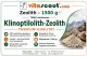 Zeolith Klinoptilolith Pulver TMAZ aktiviert 1500g VITASCOUT� DETOX - EXTRA FEIN � 25�m Zeolithpulver Mineralerde 1,5kg