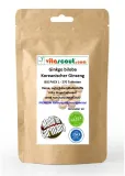270 Tabletten Ginkgo biloba + Panax Koreanischer Ginseng Mix 4000mg - PN: 0102328 - vegetarisch