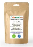 L-ARGININ Base pflanzlich 100% mit CITRULLIN 6300mg 500 Kapseln VEGAN - LABORGEPRFT