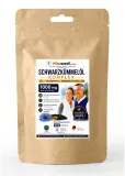 Vitascout Schwarzk�mmel�l Komplex – 365 Softgel-Kapseln – 1000 mg pro Tagesdosis – kaltgepresst – mit Vitamin D3 + Vitamin E